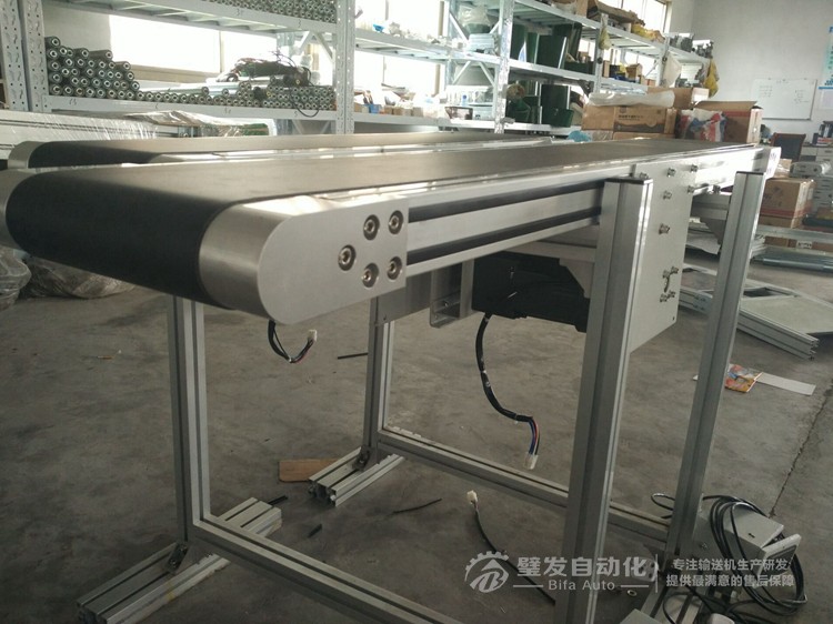 歐標型材皮帶面高于型材小型輸送機